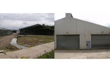 factory sites cleared